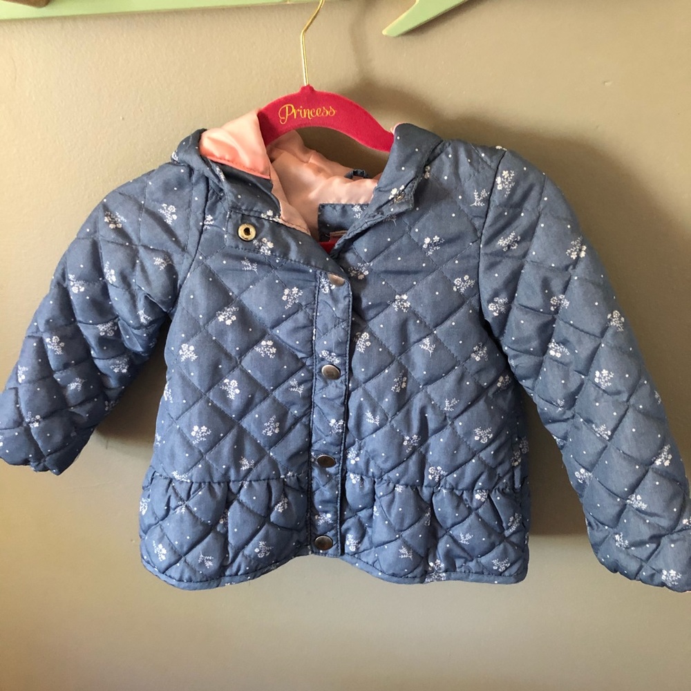 Carters’s puffy peplum jacket